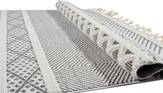 Balsan Set Modern De Covoare Pentru Dormitor Monet Urban Maro 3 Bucăți