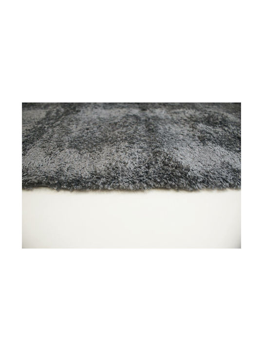 Balsan Soft Σετ Shaggy Χαλιά Κρεβατοκάμαρας Anthracite 3τμχ