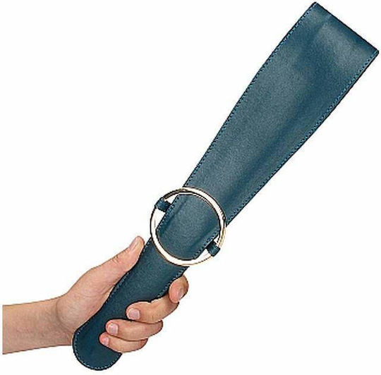 Shots Ouch Halo Belt Flogger Paddle Green