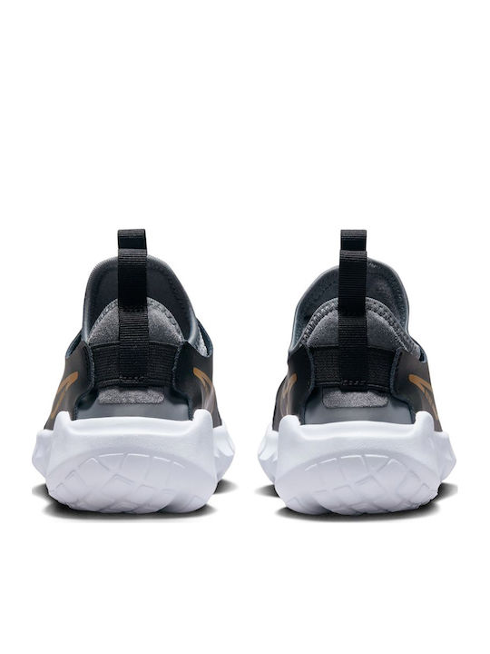Flex Runner 2 Kids Sneakers Slip-on Black / Cool Grey / White / Metallic Gold