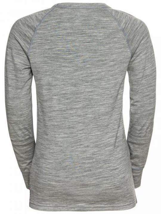 Odlo Kinder Thermoshirt Gray