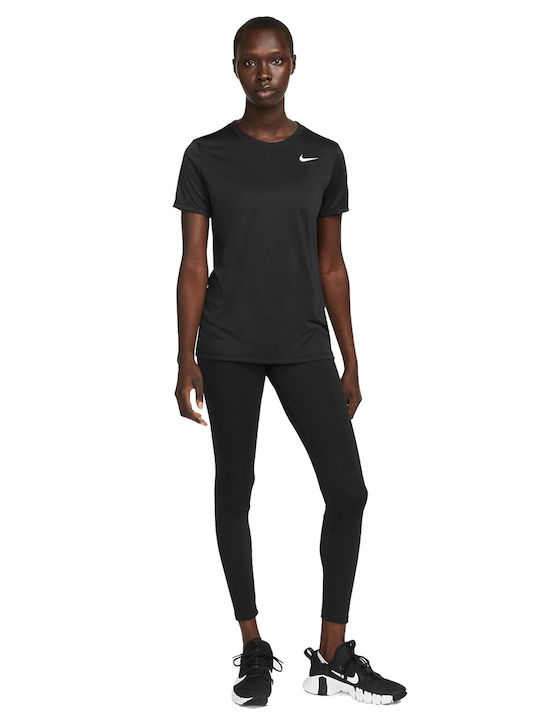 Γυναικείο T-shirt Dri-Fit Μαύρο