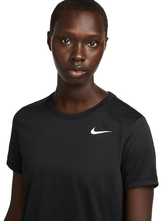 Γυναικείο T-shirt Dri-Fit Μαύρο