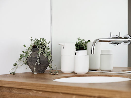 Zone Denmark Ume Tabletop Ceramic Dispenser White 250ml