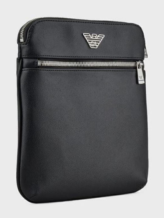 Emporio Armani Ανδρική Τσάντα Ώμου / Χιαστί Μαύρη