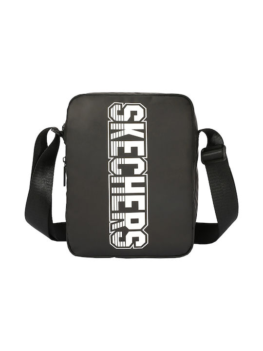 Skechers Compton Reporter Geantă pentru bărbați Umăr / Crossbody Neagră