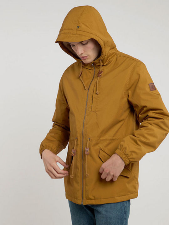 Winter Jacke Parka Braun