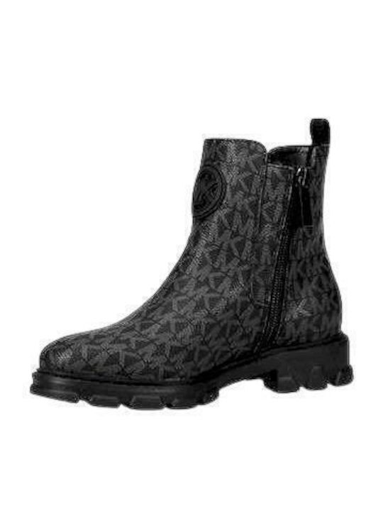 Ridley Chelsea Kinderstiefeletten mit Reißverschluss Schwarz