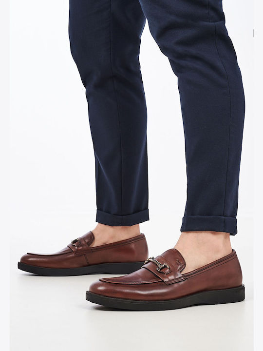 Men's Leather Loafers Brown