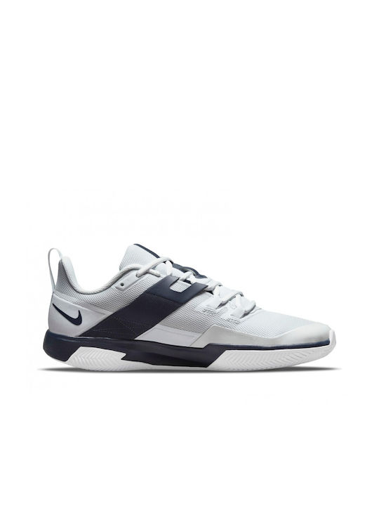 Nike Vapor Lite Men's Tennis Shoes for Clay Courts Pure Platinum / White / Obsidian