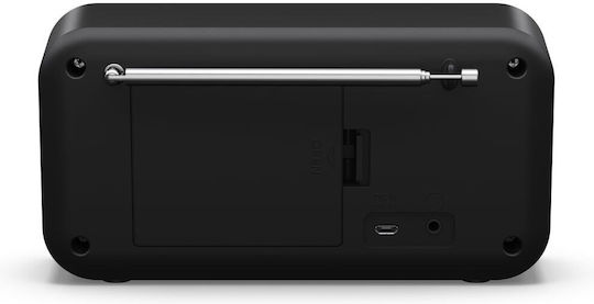 Sharp Tokyo Portable Radio Rechargeable DAB+ with Bluetooth and USB Black
