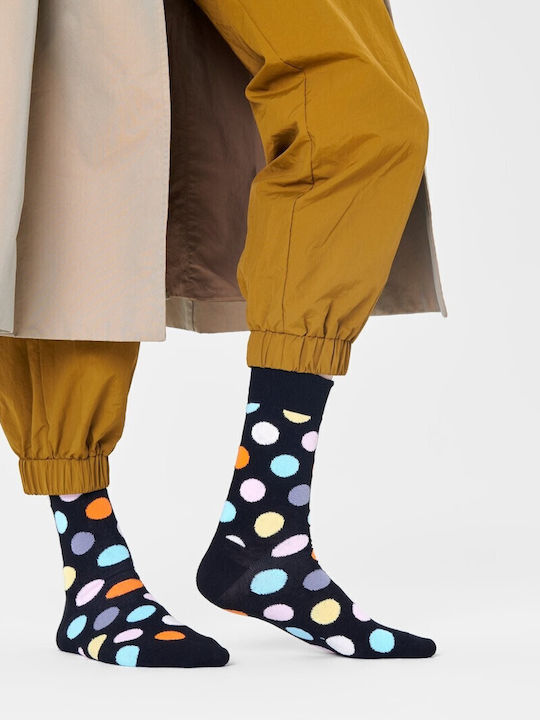 Happy Socks Big Dot Gemusterte Socken Mehrfarbig 2Pack