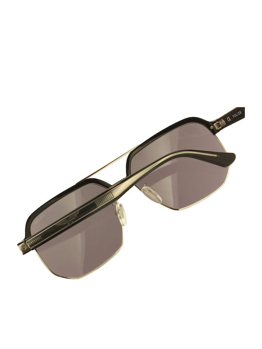 Police Origins Hero 1 Unisex Sunglasses with Gray Frame and Gray Lens SPLF11 083