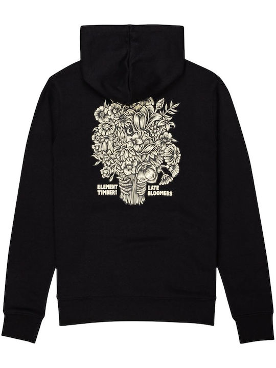 Timber x Bouquet Суитшърт с Качулка Черен