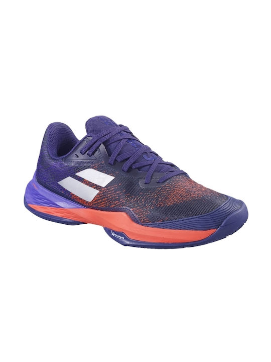 Babolat Jet Mach 3 Men's Tennis Shoes for Clay Courts Purple