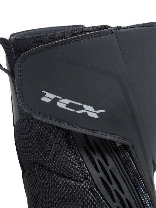 TCX Airtech 3 GTX Ανδρικά Μποτάκια Μηχανής Δερμάτινα Gore-Tex Αδιάβροχα Μαύρα