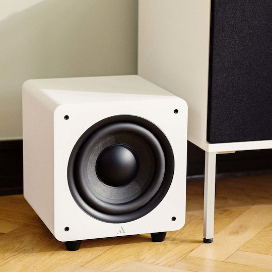 Argon Audio Bass8 MKII Αυτοενισχυόμενο Subwoofer με Ηχείο 8" 100W Λευκό