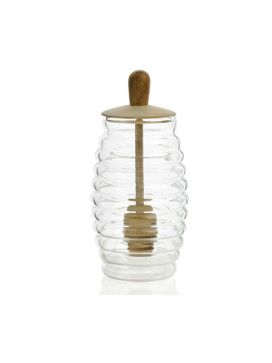 Andrea House Allgemeine Verwendung Glasvase mit Deckel Transparent 300ml 1 Stück