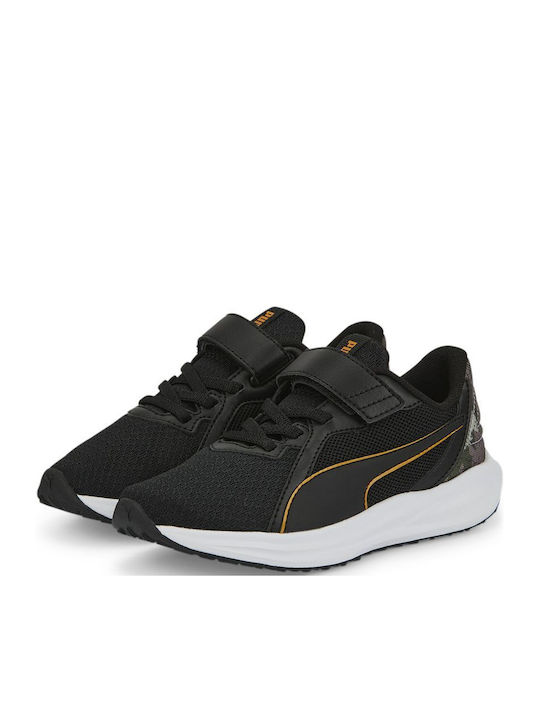 Puma Kids Sports Shoes Running Twitch Black