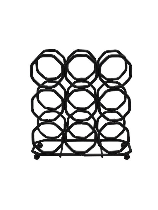 Ankor Χαρτοπετσετοθήκη Μεταλλική Μαύρη 13x6x13.5cm 819577