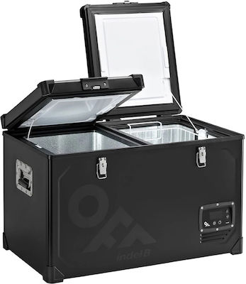 IndelB TB65DD 12V / 24V Black Electric Portable Fridge 60lt ΧΕ.LTB065DO300AN/INB