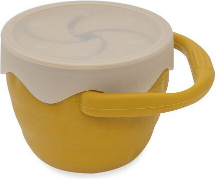 Interbaby Yellow Silicone Container for 6+ Months