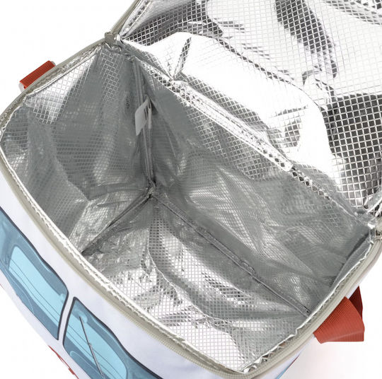 Braun Ισοθερμική Τσάντα Ώμου VW T1 Combi 27 λίτρων Μ30 x Π30 x Υ30εκ.
