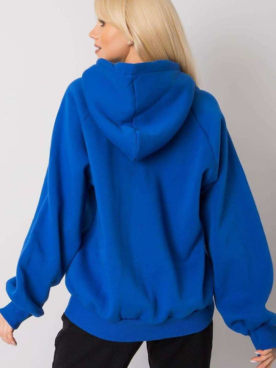 Ex Moda X Women's Hooded Sweatshirt Blue