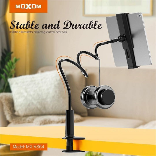 Moxom MX-VS64 Tablet Stand with Extension Arm Black