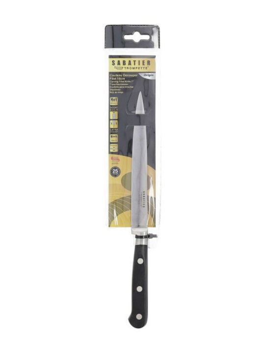 Sabatier Origin Messer Filet aus Edelstahl 18cm S2704731 6Stück