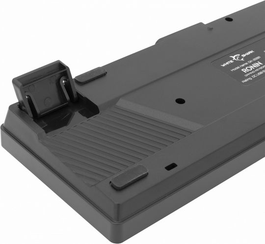 White Shark Ronin Gaming Πληκτρολόγιο 60% με RGB φωτισμό (Αγγλικό US)