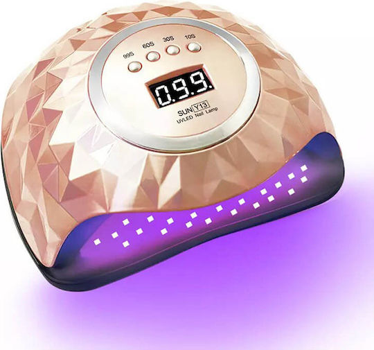Sun Sun Y13 Лампа за изпичане на нокти UV / LED 248W Златист