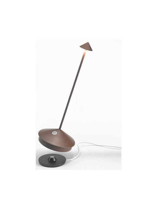 Zafferano Pina Pro Schreibtisch Beleuchtung LED Außenbereich 2.2W IP54 Braune