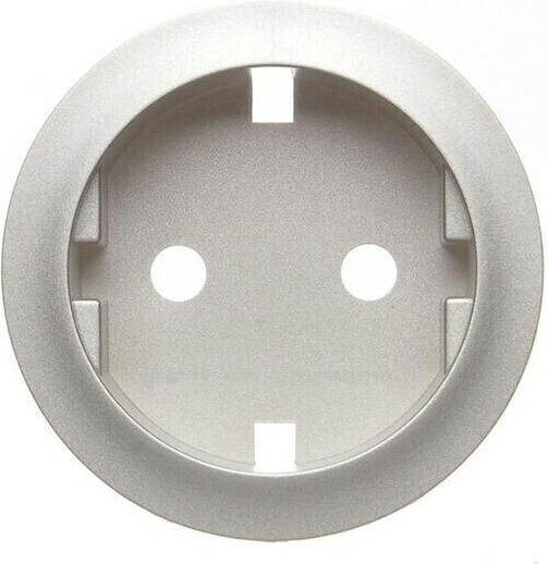 Legrand Celiane Power Socket Front Titanium Switch in Silver Color 068431