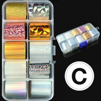 Canni Transfer Foil Foil for Nails C in Various Colors