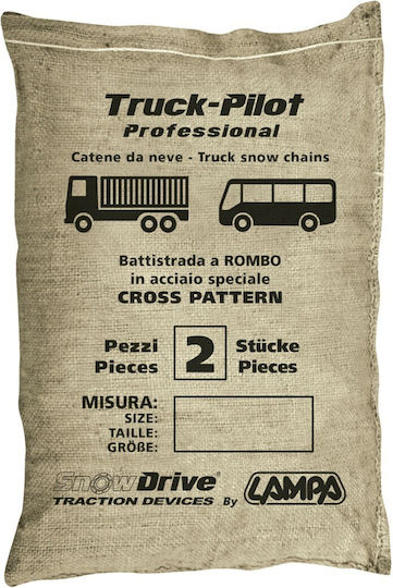 Lampa Truck-Pilot TP06 Αντιολισθητικές Αλυσίδες Πάχους 7mm Φορτηγού 2τμχ