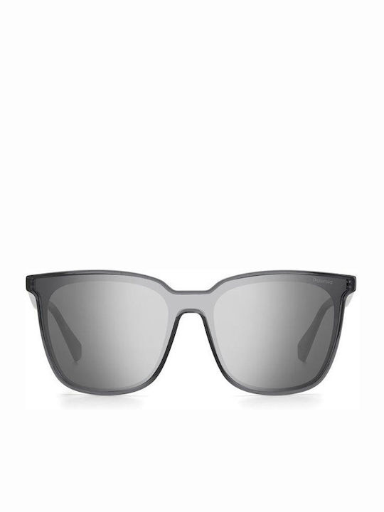 Polaroid Sonnenbrillen mit Schwarz Rahmen und Gray Polarisiert Linse PLD6154/F/S KB7/EX