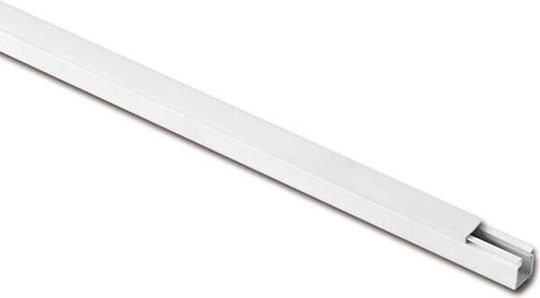 Viokar Канал за Кабели с перфорирана стойка от Пластмаса 80x40mm Бял 2м