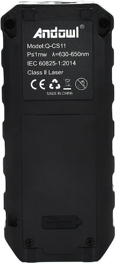 Andowl Laser Distance Meter Qcs11 with Range up to 80m