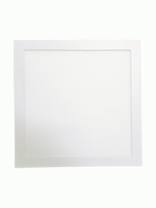 Atman Platz Vertieft LED Panel 24W mit Natürliches Weiß Licht 4000K