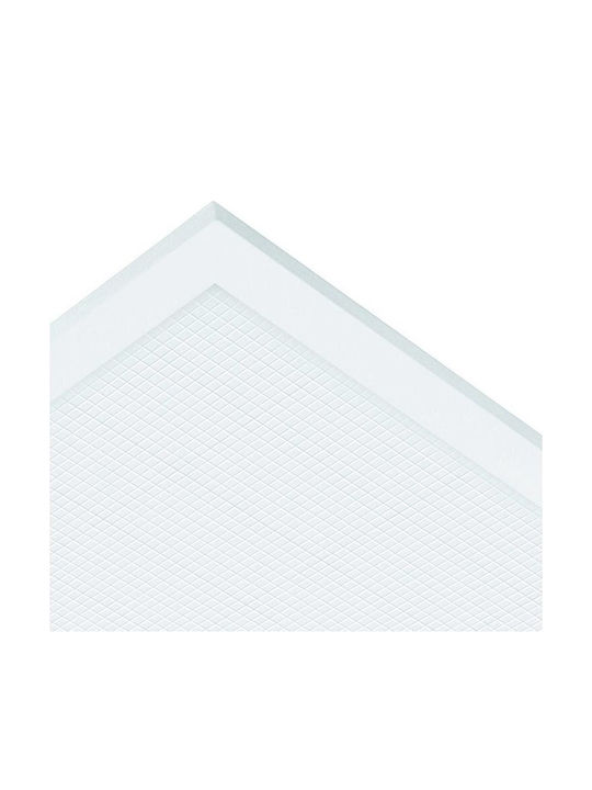 123led Panou LED Pătrat Încastrat 40W cu Lumină Alb Cald 3000K 59.5x59.5cm