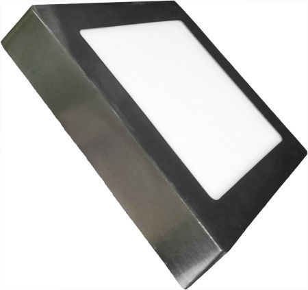 Atman Pătrat În aer liber Panou LED Putere 12W cu Alb Natural Lumini 17x17cm.