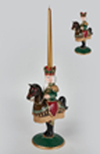 Iliadis Christmas Plastic Candlestick 33x22cm