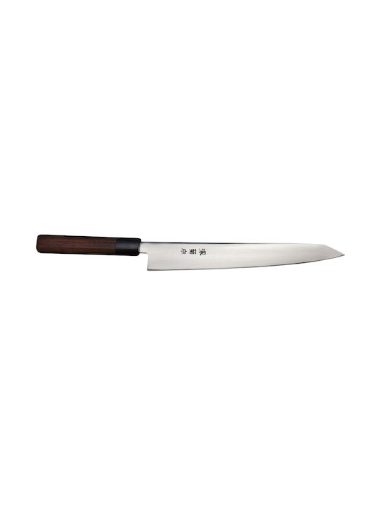 Sakai Kikumori Wasiki Sujihiki Kiritsuke Chef Knife of Stainless Steel 27cm SUK270KIKWA