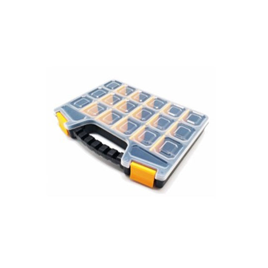 Asrin Tool Compartment Organiser 18 Slot Black 42x29.5x6cm
