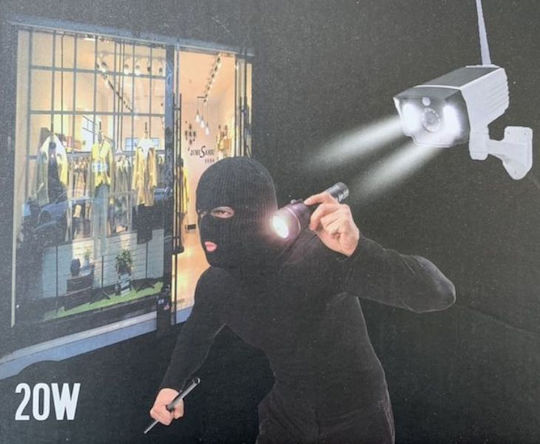 T-28 SDM Dummy Überwachungskamera Solar mit LED-Beleuchtung