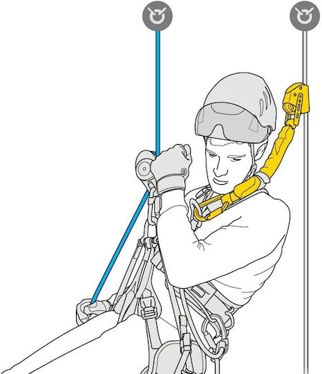 Petzl Απορροφητής Μαύρος 40cm