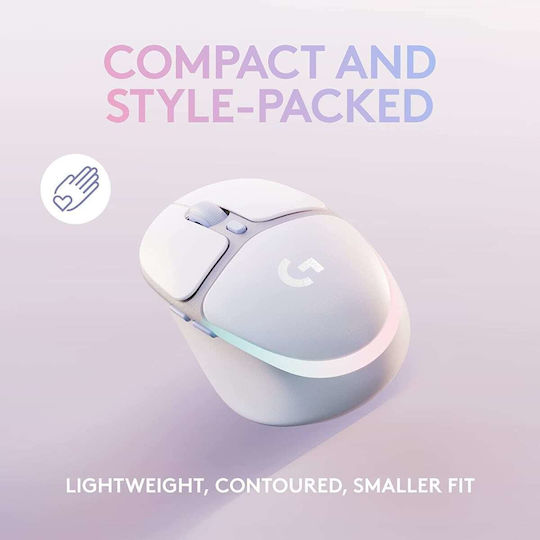 Logitech G705 Ασύρματο RGB Gaming Ποντίκι 8200 DPI White Mist