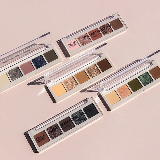MUA Andromeda Skies Paletă cu Farduri de Pleoape Pudră Presată 3.8gr