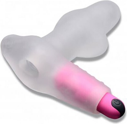 Frisky 28X Filler Up Classic Vibrator with Remote Control 16cm Clear